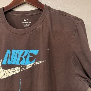 Nike Men's Vintage Brown Graphic Tee Shirt Size Large EUC